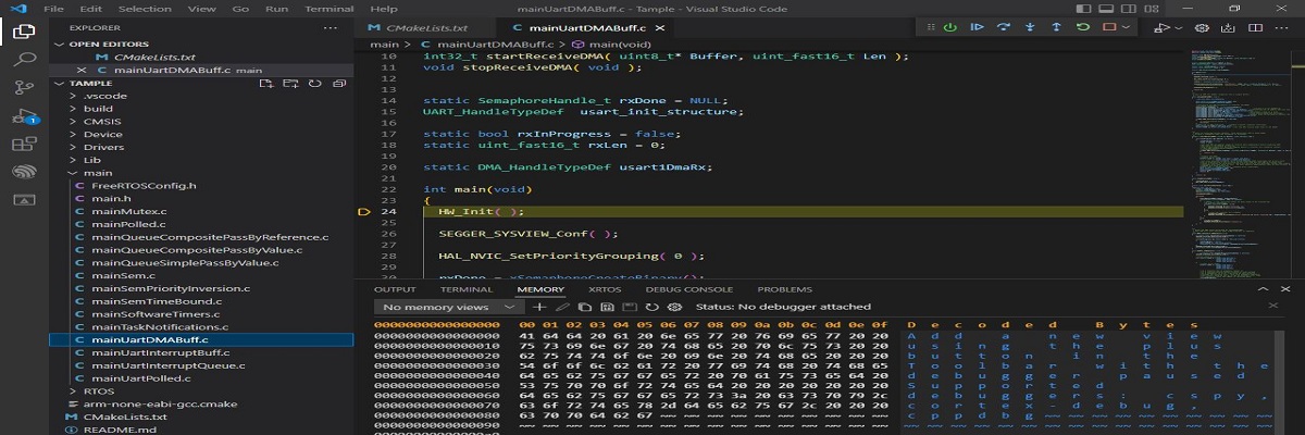 Visual Studio Code como entorno de desarrollo para proyecto Embedded Systems