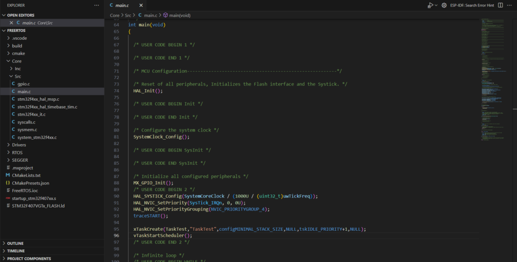 Adding macro traceSTART for start SystemView